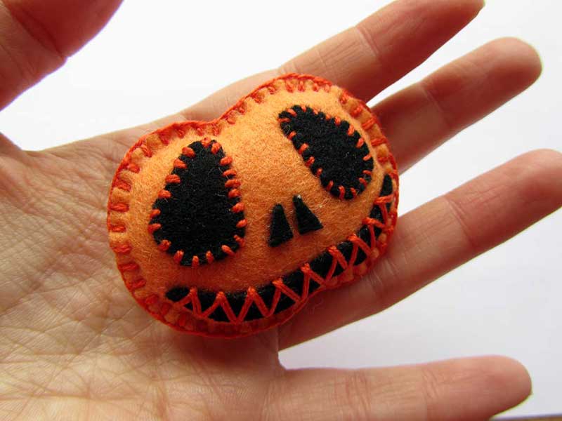 Calabazas de fieltro