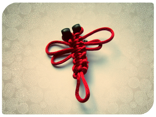 Libélulas de macramé